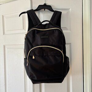Light Flight Black with Gold Laptop Backpack, for 17.3 Inch
